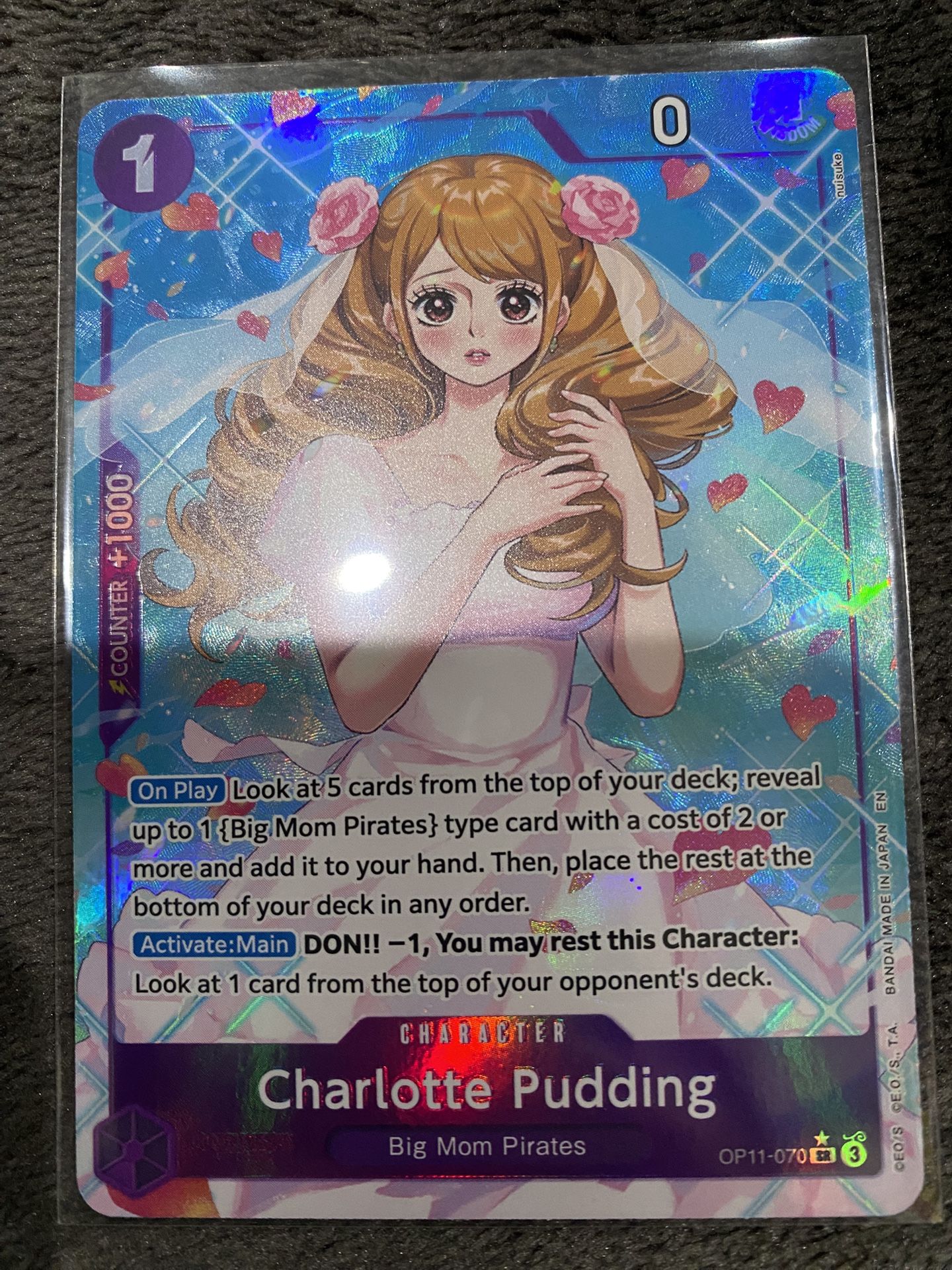 Charlotte Pudding (Alternate Art) - A Fist of Divine Speed (OP11)