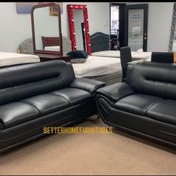 Brand New Leather Sofa Loveseat- Shop Now Pay Later 