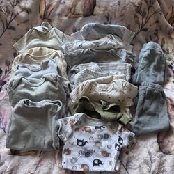 Boy clothes 0-6 months