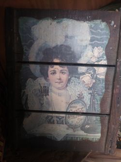 Vintage coca cola sign