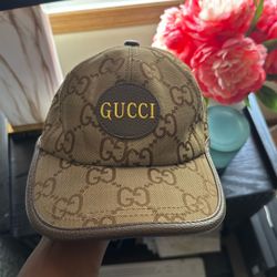 Brown Gucci Hat 