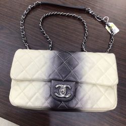 Chanel Ombré Single Flap Bag, Like New!