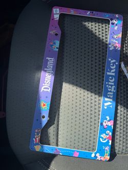 Disneyland Resort MagicKey License Plate Frame