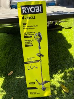 RYOBI Straight Shaft Gas Trimmer