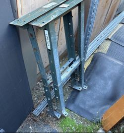 Industrial 500 lb bench legs 2x pair