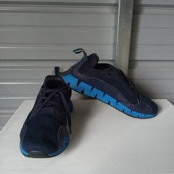 Reebok Men's Zig Dynamica Sneaker Vector Navy/Deep Cobalt