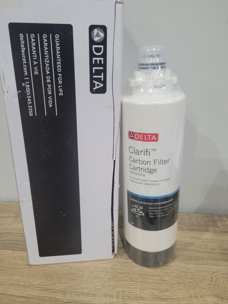 New/Sealed Delta Clarifi Carbon Filter Cartridge DWQ300202