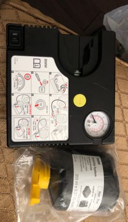 BMW original emergency tire pressure unit