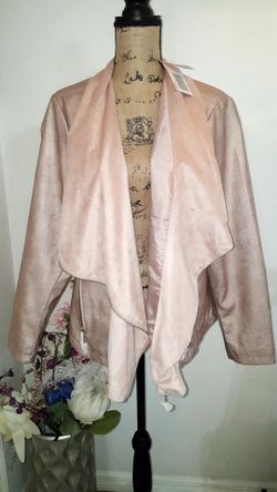 New with tags JustFab drape jacket