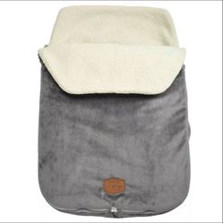 JJ Cole Bundleme Stealth Infant (21 lbs.0-12 Mo.) Car Carrier Cover Blanket Grey New