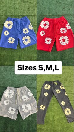 Denim tear shorts