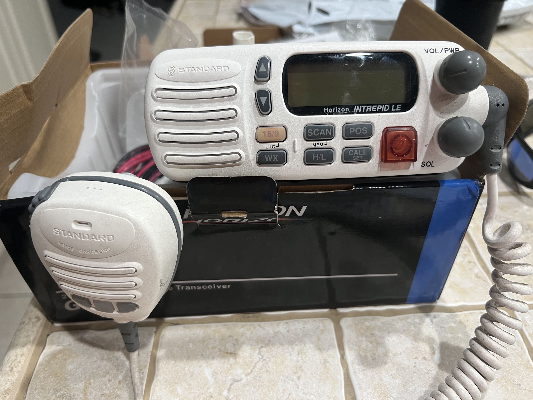 $40 Marine VHF Radio - 25w STANDARD Horizon Intrepid