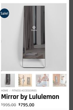 Lululemon Studio Mirror Smart Fitness Mirror