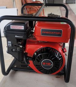 PREDATOR 212CC GASOLINE ENGINE Water pump