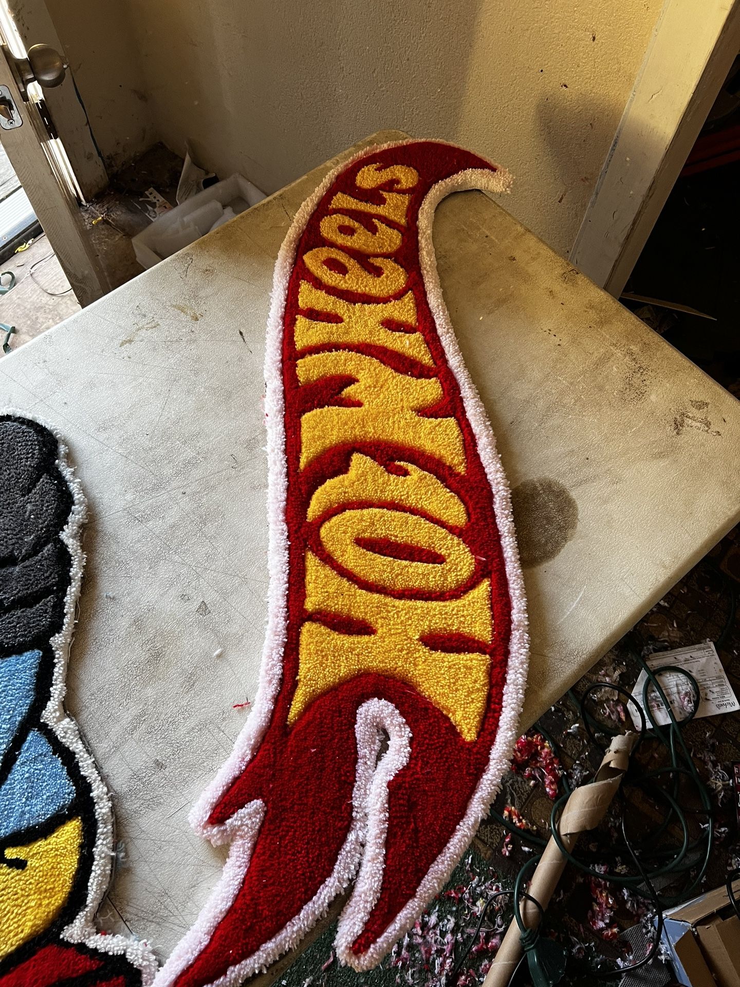 Custom Hot Wheels Rug