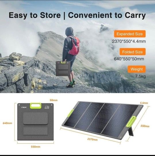 200 Watts Portable Solar Panel