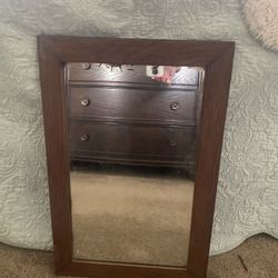 Very Old Rustic Mirror