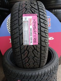 New tires for sale 265 35 22