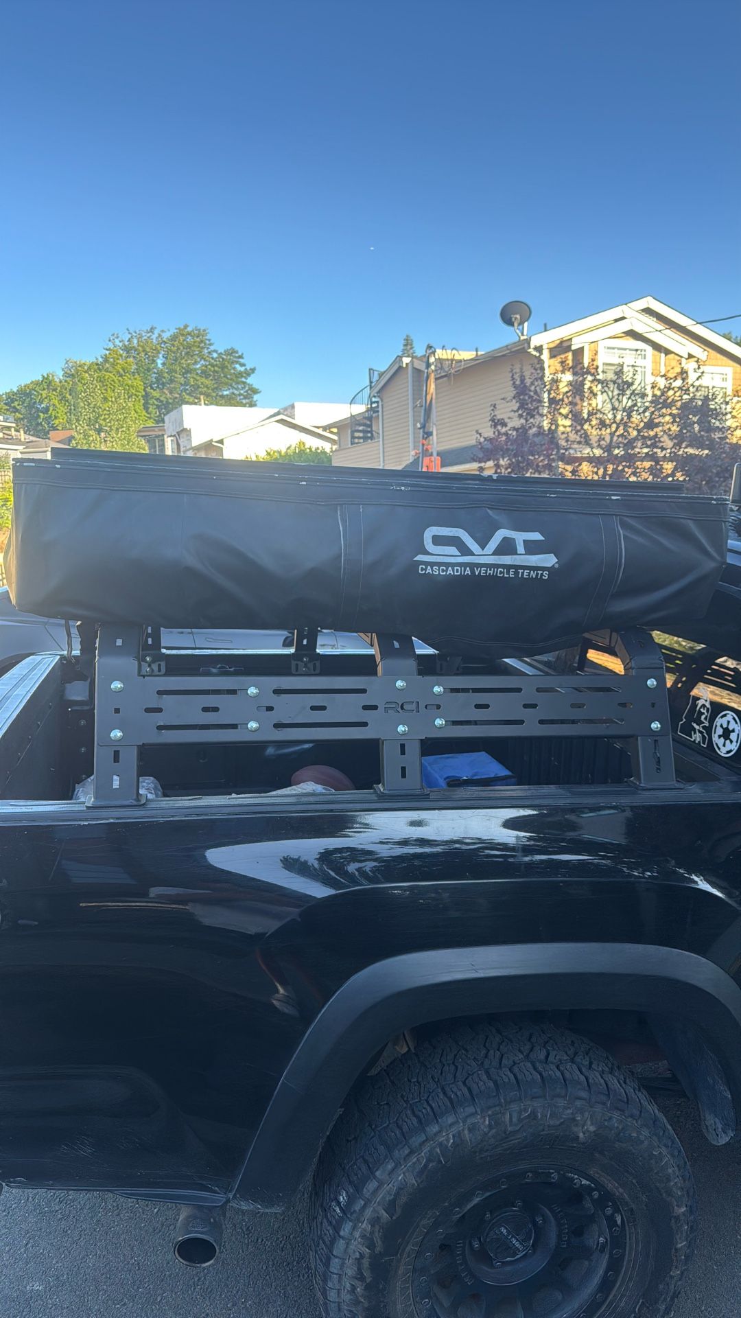 Bed Rack And Tent (Overland Setup) 