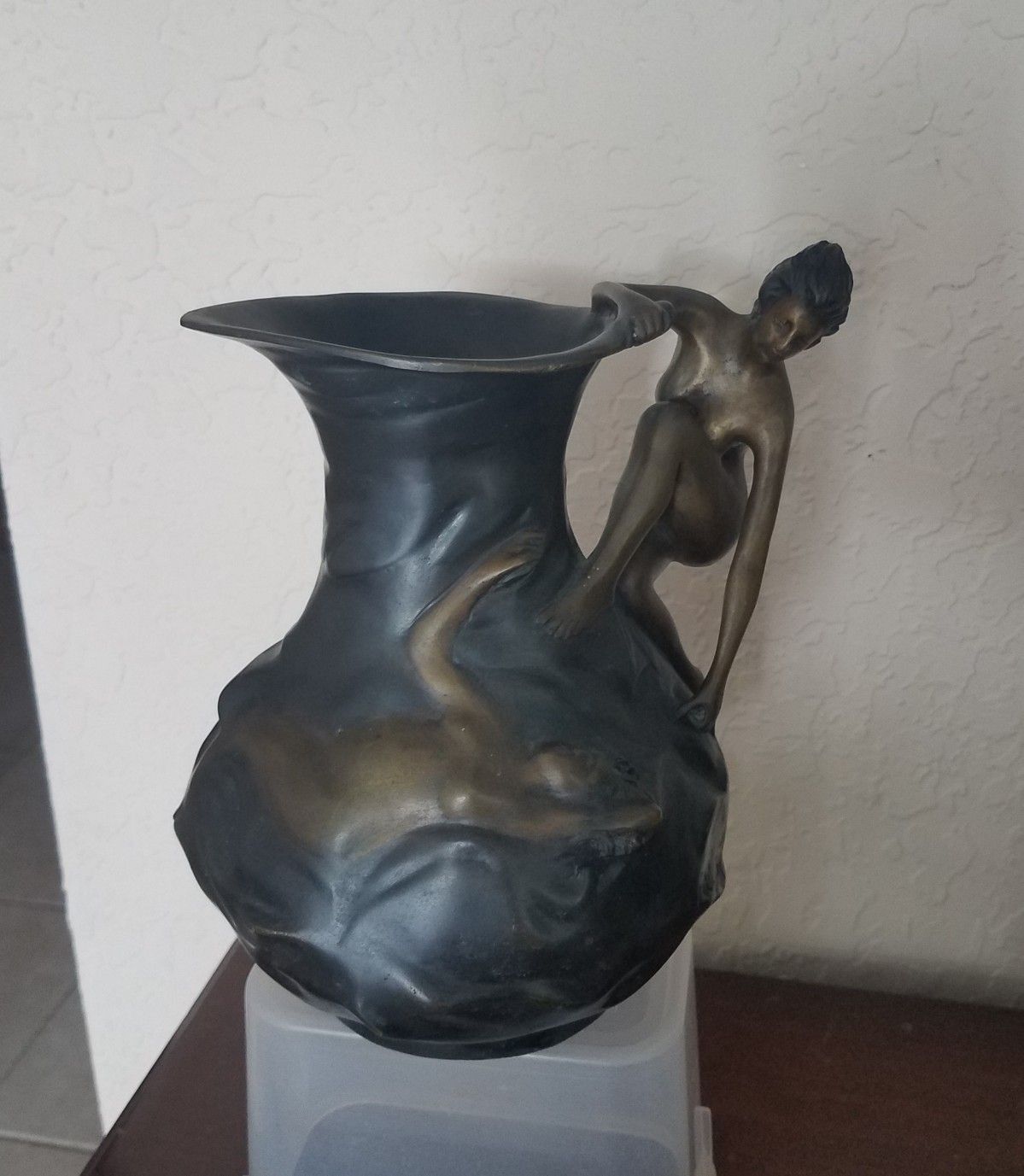 Nouveau Vase Pitcher by Alliot