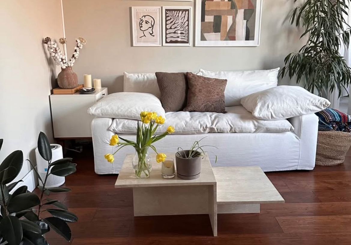 Travertine Coffee Table