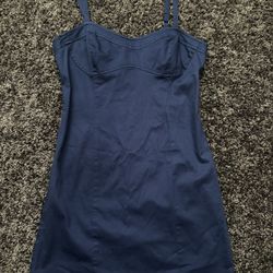 Blue Guess Y2K Dress