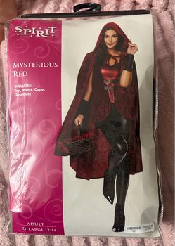 Mysterious Red Riding Hood costume