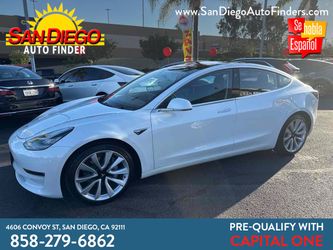 2018 Tesla Model 3 Long Range Battery AWD, 1 Owner,