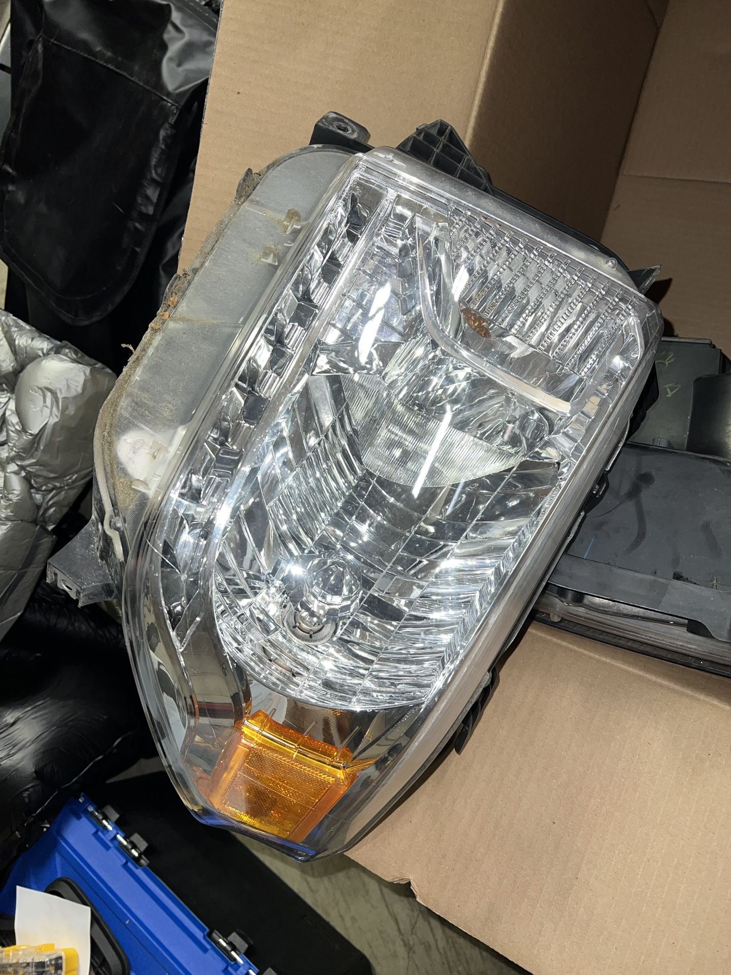 2017 Tundra, Headlights, Tail Lights, Fog Lights, Exhaust, and Air Filter Assembly