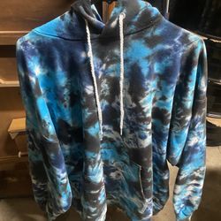Vintage Tie dye Hoodie Size 2XL