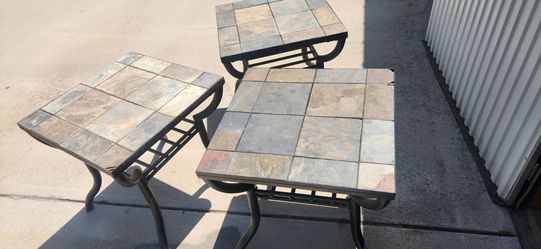 3 end tables 1 coffee table outside furniture