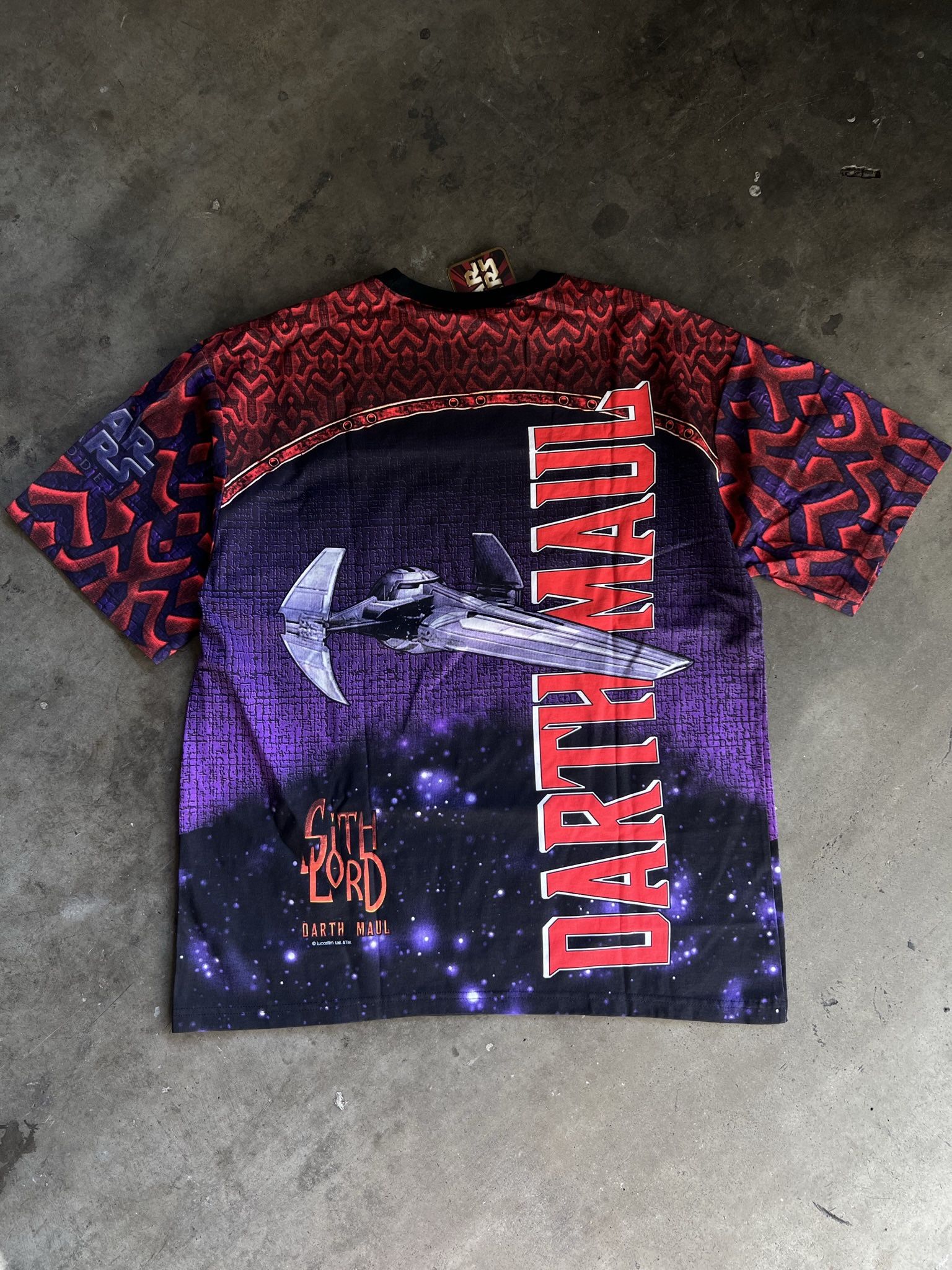 vintage 90s Star Wars Darth Maul AOP t-shirt for Sale in San