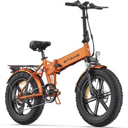 ENGWE EP-2 Pro Electric Bike 960W (Peak) Folding Ebike for Adults with 48V13A Battery Range 75Mile - 20" 4.0 Fat Tire Electric Bicycle, 7 Speed Gear E