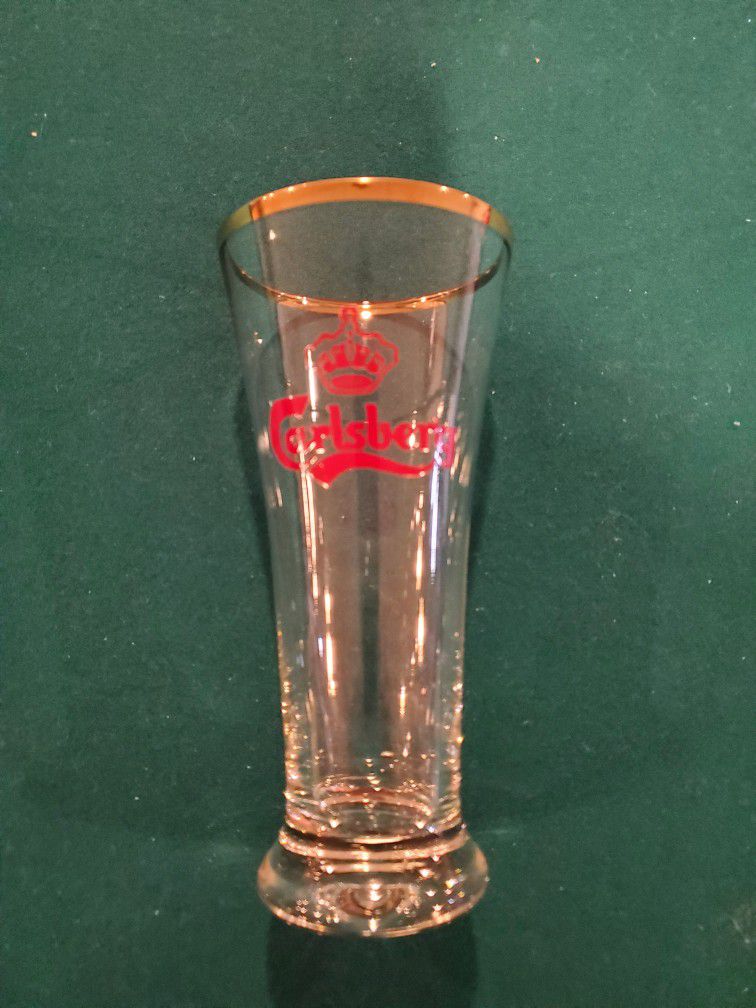 Carlsberg beer glasses 
