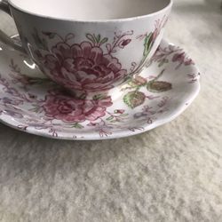 Rose Chintz Tea Cup 
