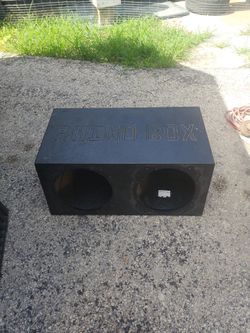 Subwoofer box 12in