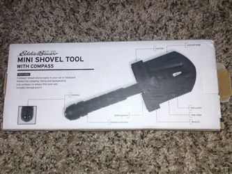 Mini shovel compass camping tool