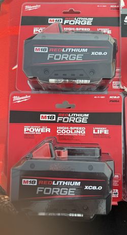 Milwaukee battery Forge 8.0