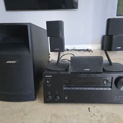 Bose sound system only (receiver sold separately)