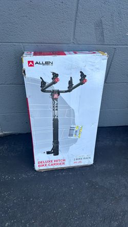 Allen Sports Deluxe 2-Bicycle Hitch Mounted Bike Carrier, Black