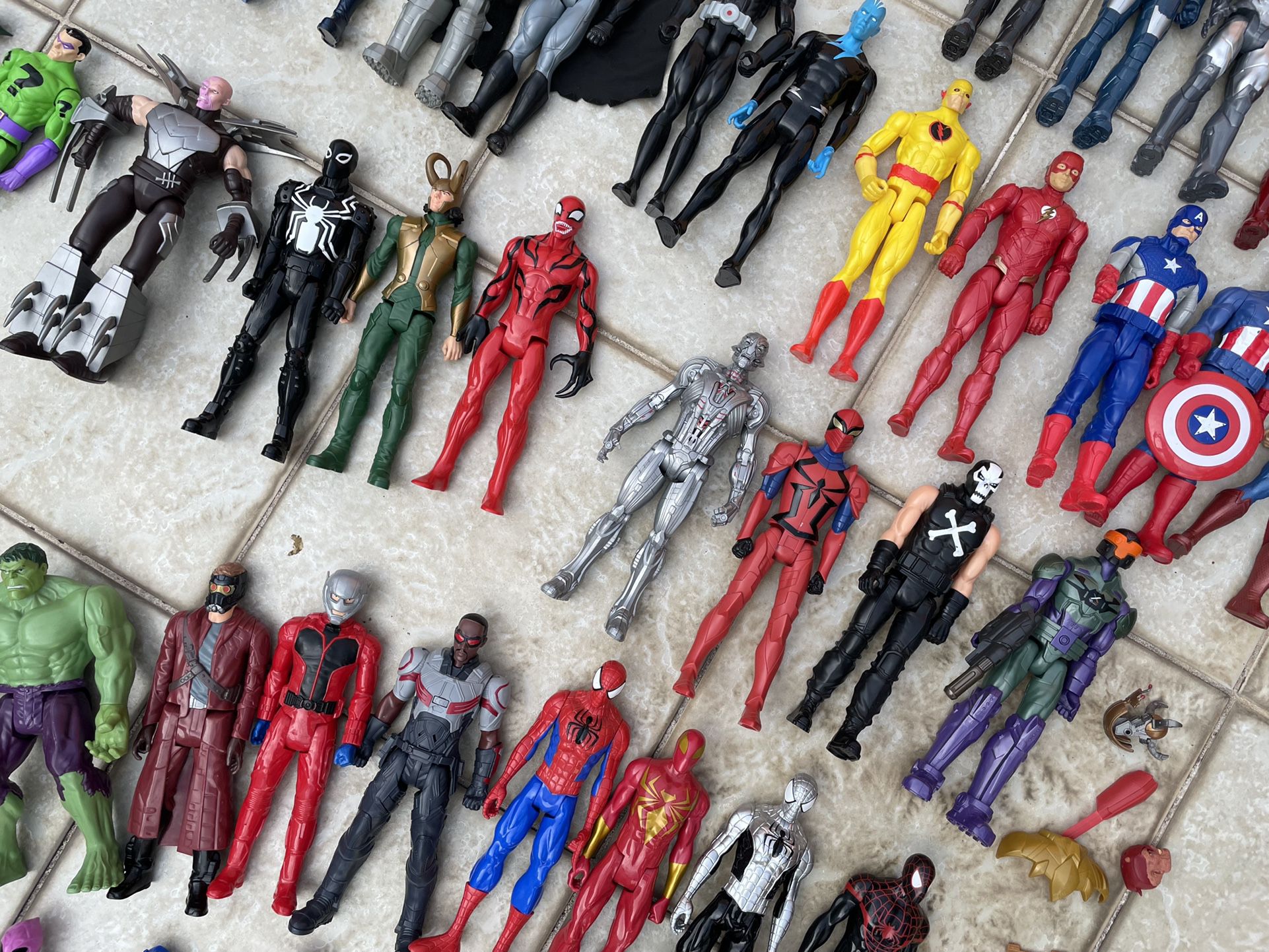 Superheroes And Villains Action Figures Collection 12 Inches