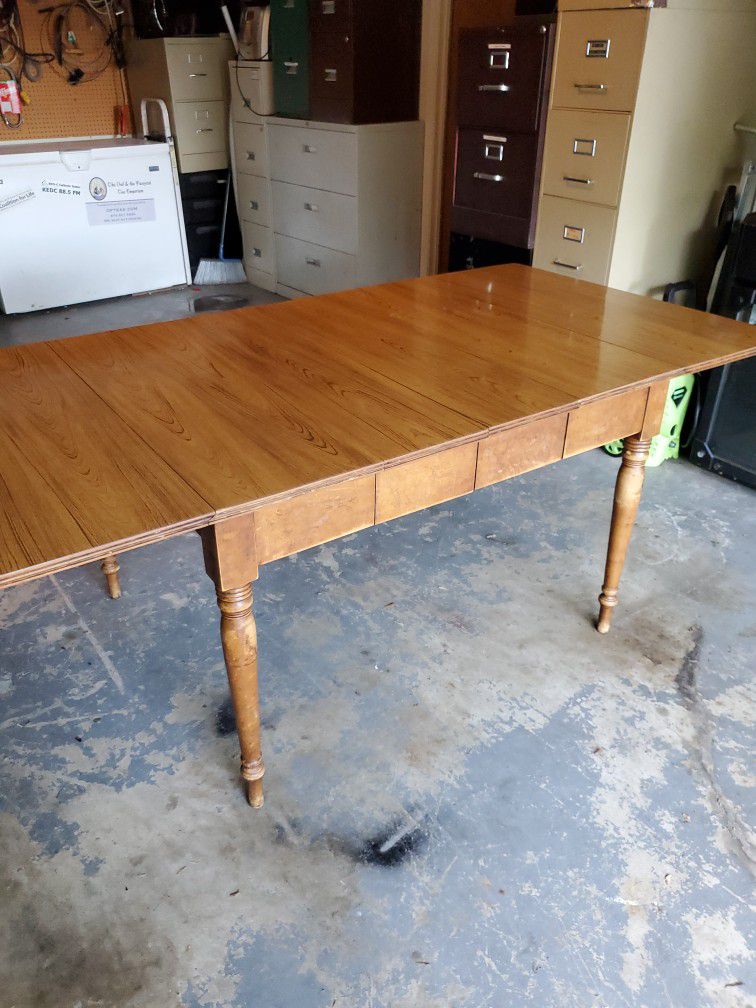 Convertible Wood Table