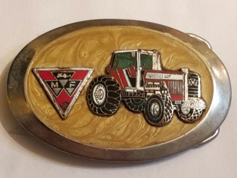 Massey Ferguson Color Belt Buckle