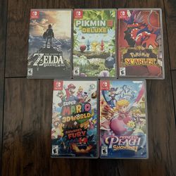 $40 Each Nintendo Switch Games Mario Pokemon Pikmin Zelda 
