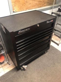 Snap-On tool box Classic 60 Snapon tools 7 draw box model KRA2407POT Flat Black