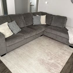 Grey sectional