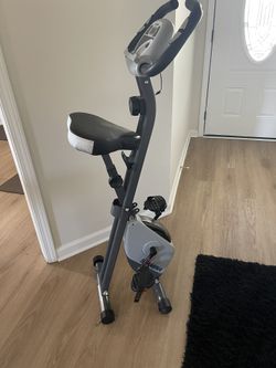 Stamina Cardio Folding Exercise Bike with Heart Rate Sensors 
