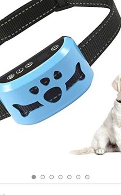 Bark Collar for Dogs,Rechargeable Anti Barking Training Collar with 7 Adjustable Sensitivity and Intensity Beep Vibration for Small Medium Large Dogs