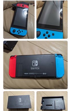 Nintendo Switch Console with Neon Joy-Cons