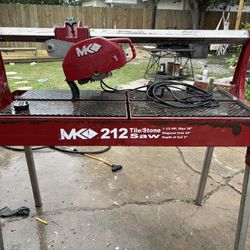 MK 212-4 Stone And Tile Wet Saw